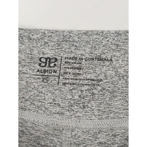 Albion Intention Leggings XS Heather Grey 7/8 Length High Waisted - Picture 2 of 13